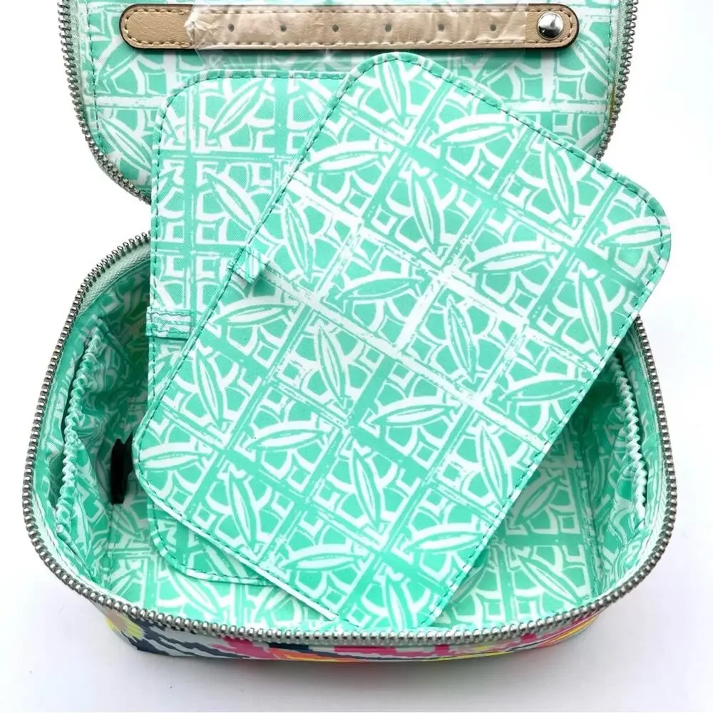Stella & Dot Travel Jewelry Case Multi Ikat - New in Original Packaging